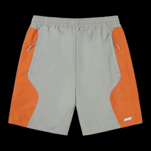 Palace Duo Shell Short 'Grey/Orange'