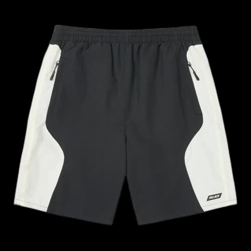 Palace Duo Shell Short 'Black/White'