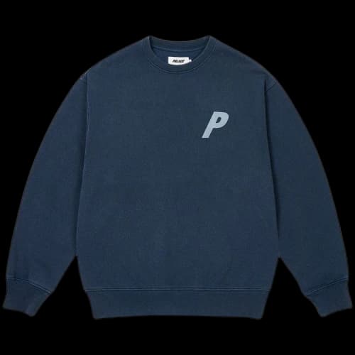 Palace Pigment P3 Crew 'Navy'