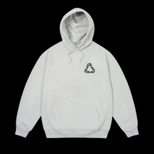 Palace Rose P3 Hood 'Grey Marl'