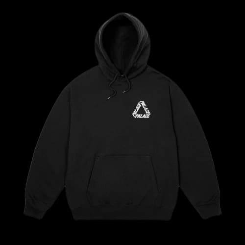 Palace Rose P3 Hood 'Black'
