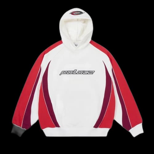 Palace Far Out Hood 'White'