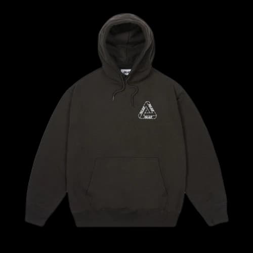 Palace Barbed Tri-Ferg Hood 'Black'