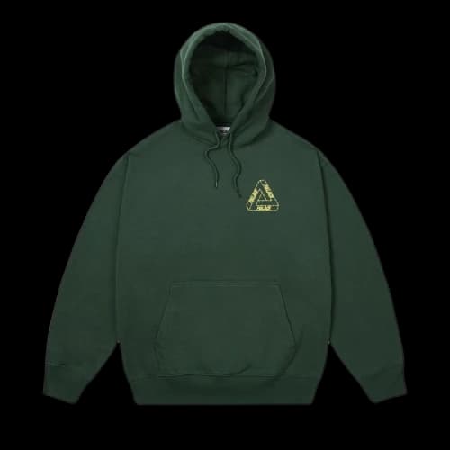 Palace Barbed Tri-Ferg Hood 'Racey Green'