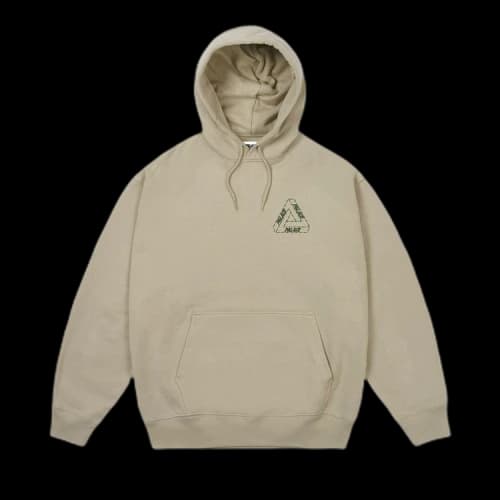 Palace Barbed Tri-Ferg Hood 'Stoney Grey'