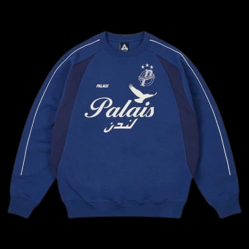 Palace Palais Pro-Team Crew 'Blue Berry'