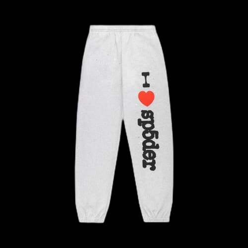 Sp5der Souvenir Sweatpant 'Heather Grey'