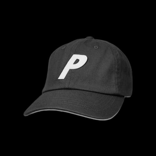 Palace P 6-Panel 'Black'