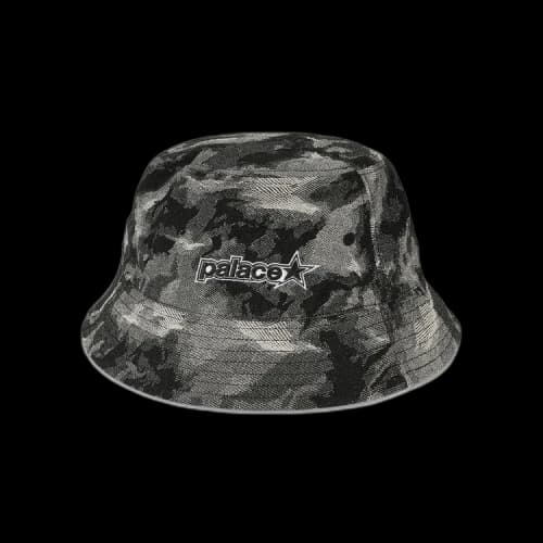 Palace P Star Bucket Hat 'Black Denim'