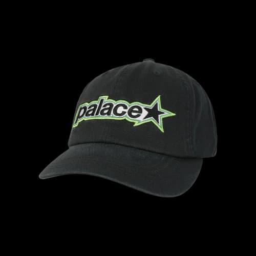 Palace P Star 6-Panel 'Black'