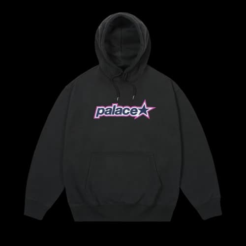 Palace P Star Hood 'Black'