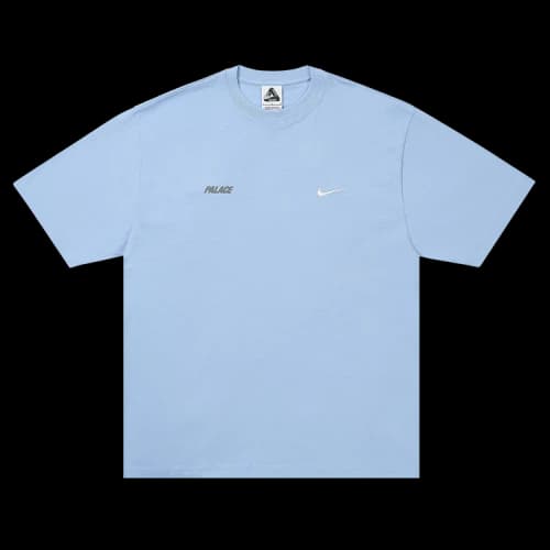 Palace x Nike Font Swoosh T-Shirt 'Sky Blue'