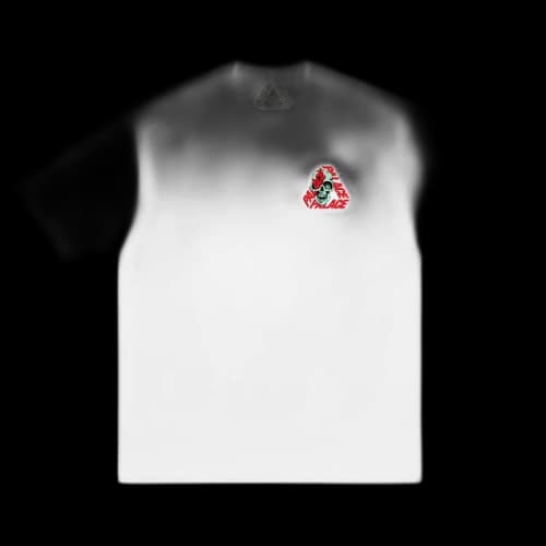 Palace P3 Skull T-Shirt 'White'
