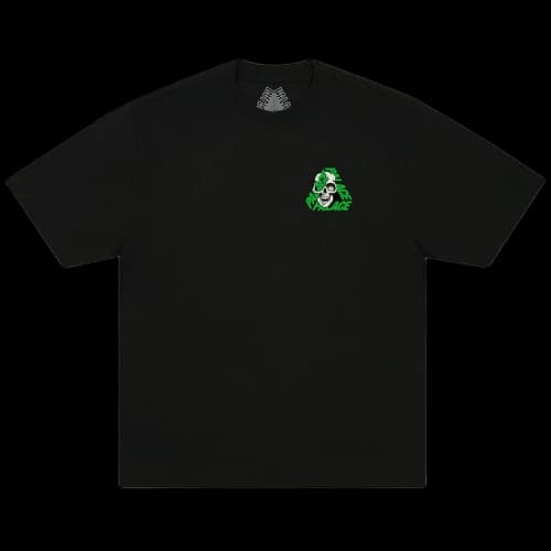 Palace P3 Skull T-Shirt 'Black'