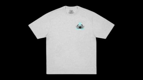 Palace Osaka Exclusive Tri-Ferg Tee Grey Marl