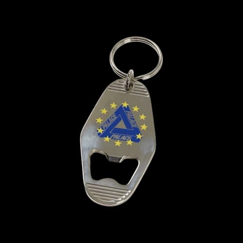 Palace Eu Tri Bottle Opener Keyring 'Silver'