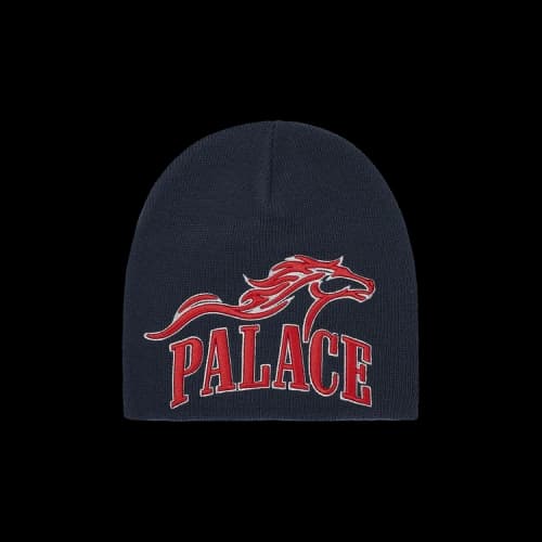 Palace Horsepower Nein Cuff Beanie 'Navy'