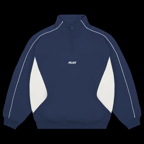Palace Inserto 1/4 Zip 'Navy'
