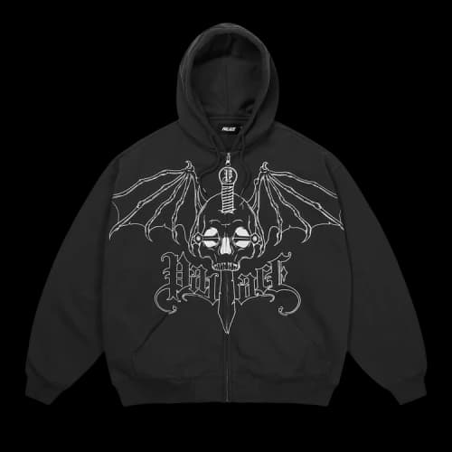Palace Wingspan Triple Stitch Hood 'Black'