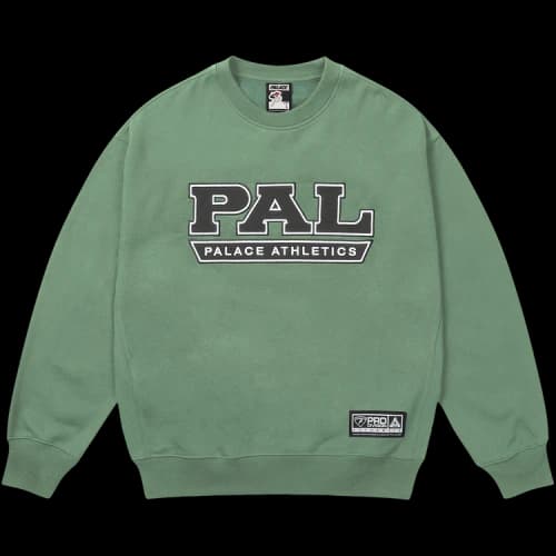 Palace Pal Athletics Crew 'Racey Green'