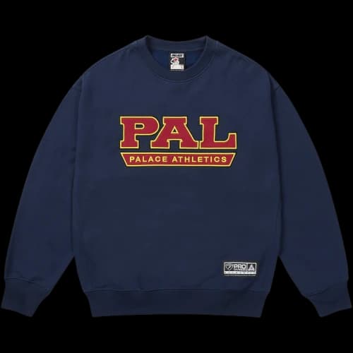 Palace Pal Athletics Crew 'Navy'