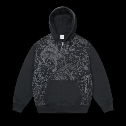 Palace Susanoo Zip Hood 'Black'