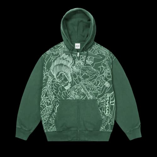 Palace Susanoo Zip Hood 'Racey Green'