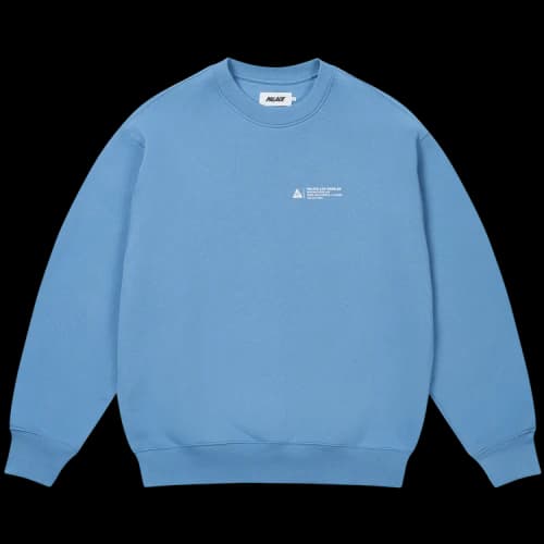Palace Shop Locator Crew 'Ocean Blue'