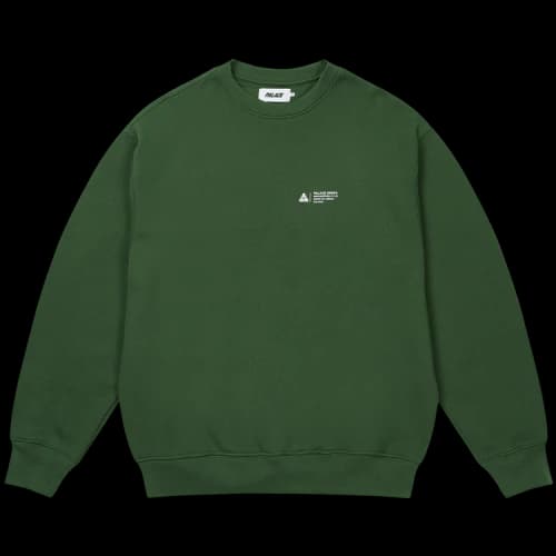 Palace Shop Locator Crew 'Racey Green'