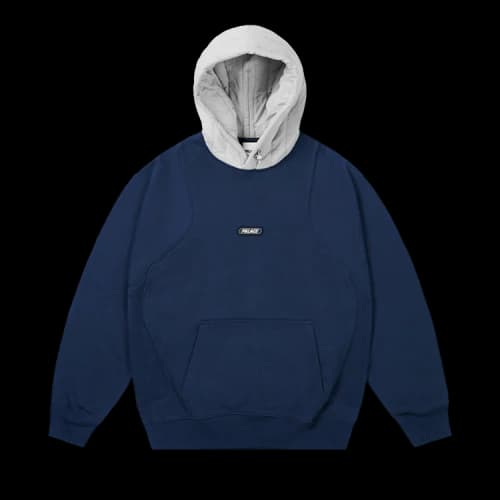Palace Puffa Hood 'Navy'