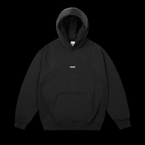 Palace Puffa Hood 'Black'