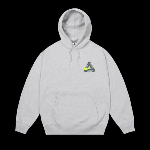 Palace x Nike Tri Swoosh Hood 'Grey Marl'