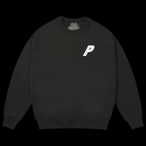 Palace P3 Chain Puff Crew 'Black'