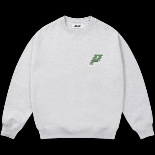 Palace Collegiate P3 Crew 'Grey Marl'
