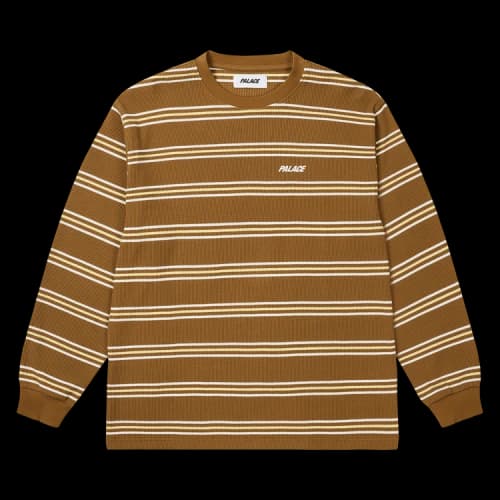 Palace Trio Stripe Long-Sleeve 'Fox'