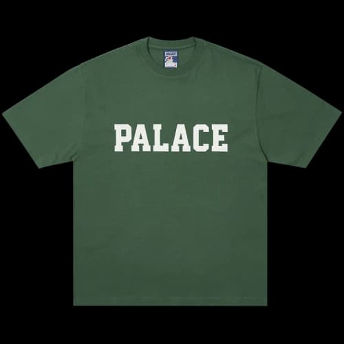 Palace College T-Shirt Racey 'Racey Green'