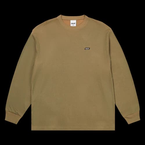 Palace Lenticular Long-Sleeve 'Olive/Orange'