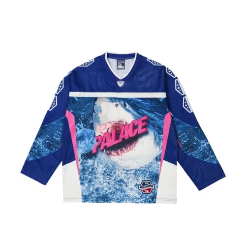 Palace No Bitin' Hockey Jersey 'Navy'