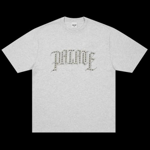 Palace Stud-U-Like T-Shirt 'Grey Marl'