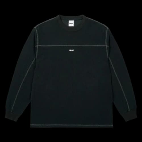 Palace Run It Thermal Long-Sleeve 'Black'
