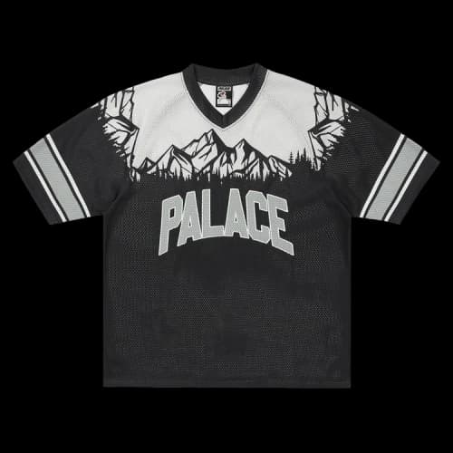 Palace Peaker Mesh Jersey 'Black'