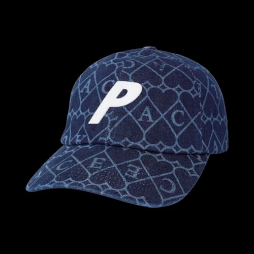 Palace Denim P 6-Panel 'Heart'