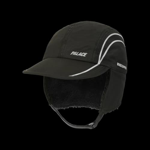 Palace GORE-TEX Windstopper Posh Earflap 4-Panel 'Black'