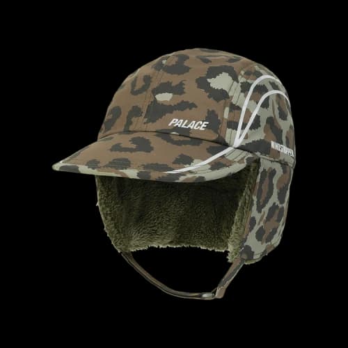 Palace GORE-TEX Windstopper Posh Earflap 4-Panel 'Cheetah'