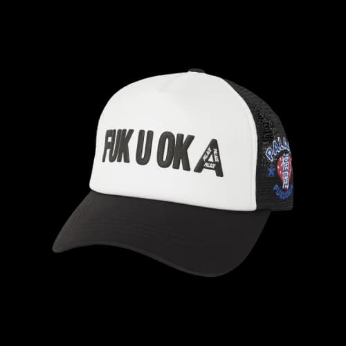 Palace Fukuoka Trucker Cap 'Black'