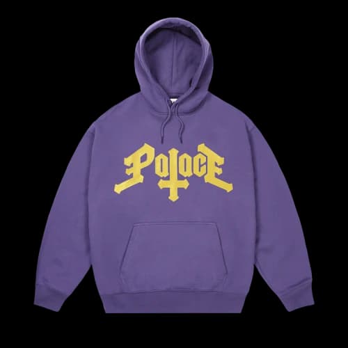 Palace Cross Hood 'Purple'