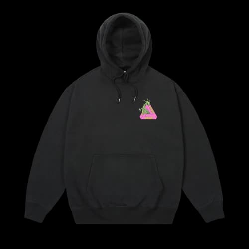 Palace Dragon Bones Tri Hood 'Black'