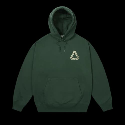 Palace P-3 Print Hood 'Racey Green'