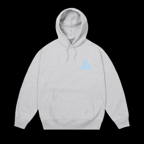 Palace Tri-Ferg Hood 'Grey Marl'