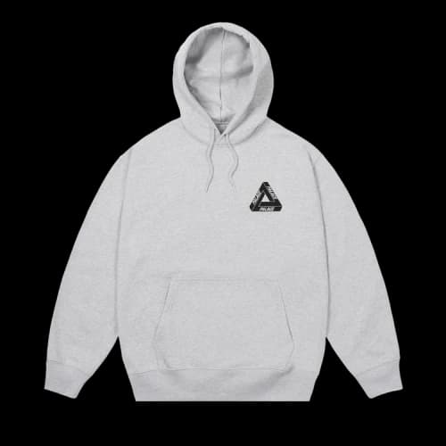 Palace Tri-Angelic Hood 'Grey Marl'